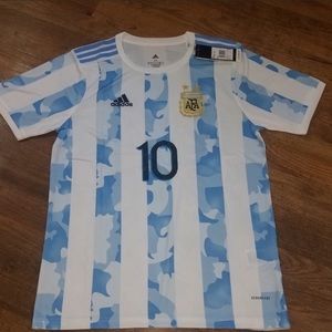 Adidas Argentina Messi Jersey